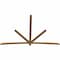 Ekena Millwork Alberta Timber Gable Bracket, Western Red Cedar, 108"W x 72"H x 1 1/2"D x 3 1/2"F, 16/12 Pitch GBW108X72X0204ALB00SWR - alternate 2